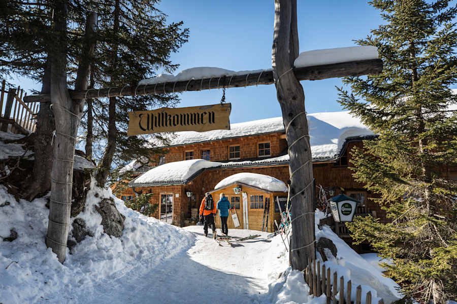 Der Weg zur Dolomitenhütte