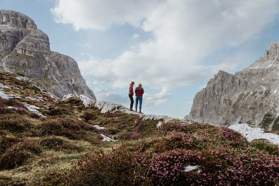 Umgebung der Drei Zinnen Hütte