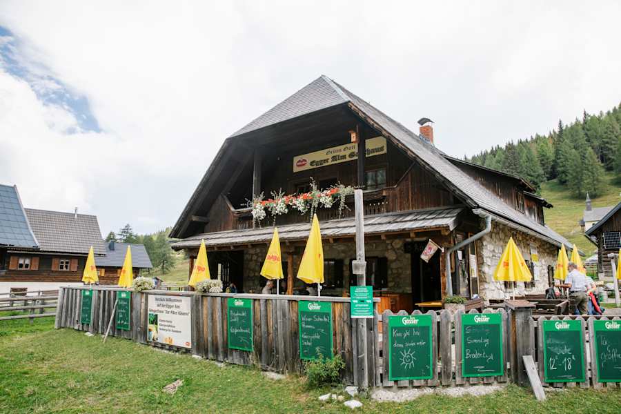 Die Egger Alm auf 1.422 m