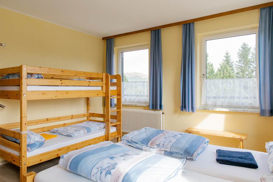 Zimmer auf der Winterleitenhütte