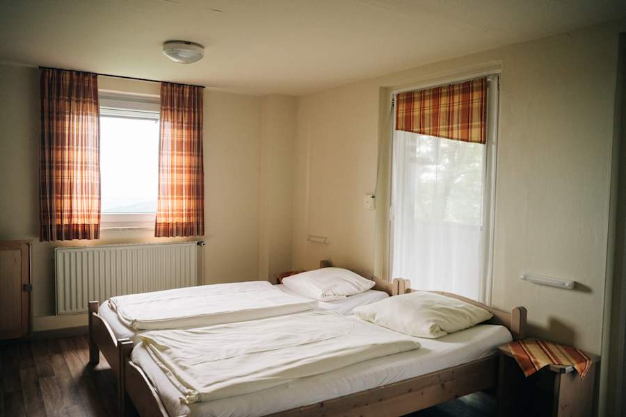 Zimmer auf der Enzianhütte