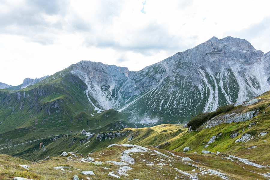Das Panorama rund um die Franz-Fischer-Hütte