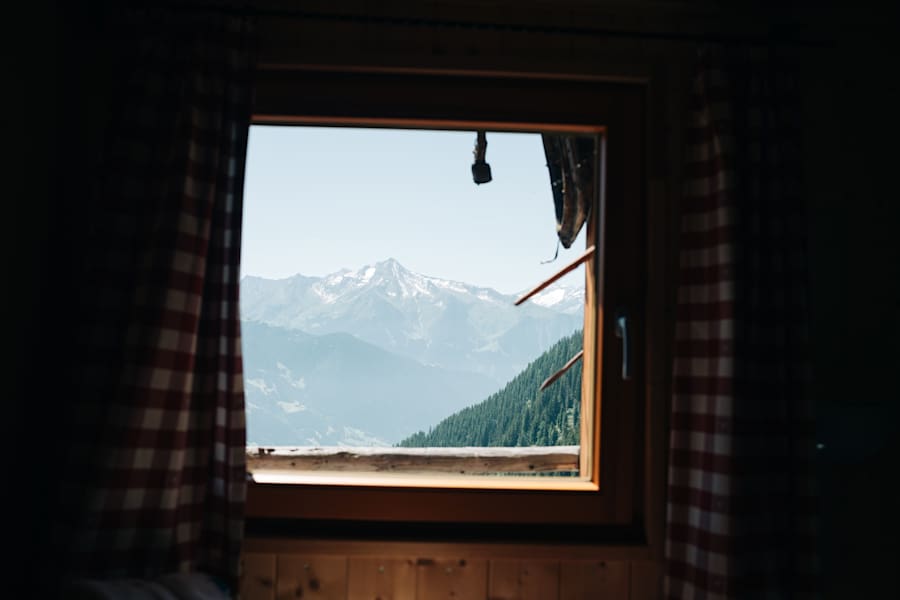 Ein Blick aus der Grünalm.