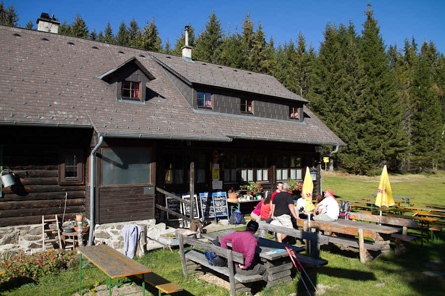 Herrgottschnitzer Hütte