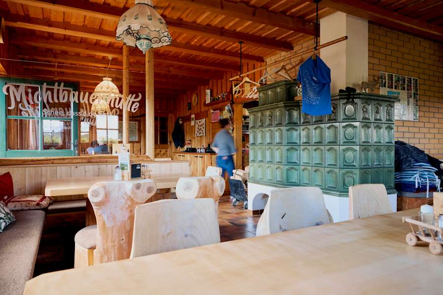 Die Gaststube der Michbauerhütte
