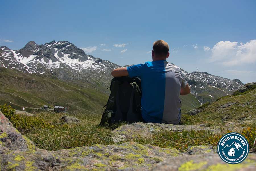 Die Lage der neuen Heilbronner Hütte.