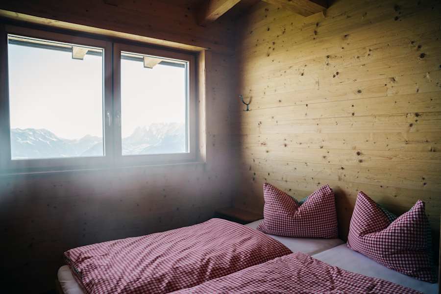 Eines der Zimmer auf dem Pendlinghaus