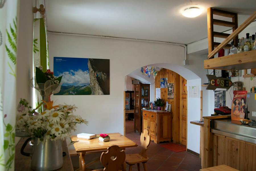 Rifugio Lambertenghi Romanin - innen