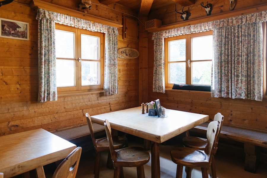 Die Stube der Salober Alm