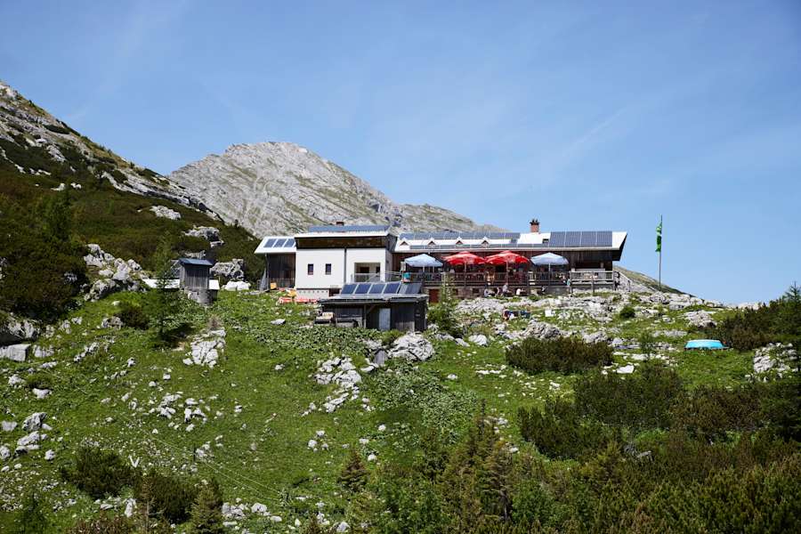 Beliebtes Ausflugsziel im Gehäuse – die Hess-Hütte