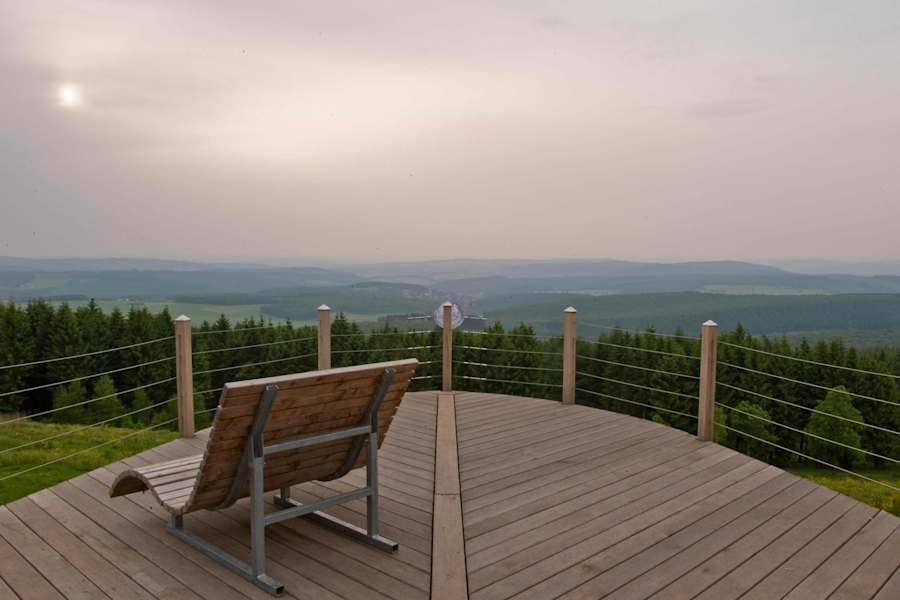 Aussichtsplattform „Nase im Wind“ am Rothaarsteig