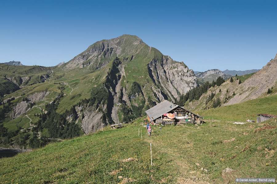 Bei der Rengglipasshütte.