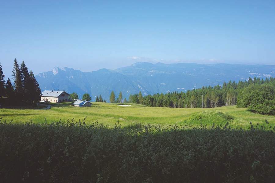 Etwas oberhalb von Lusern liegt das Rifugio Malga Campo.