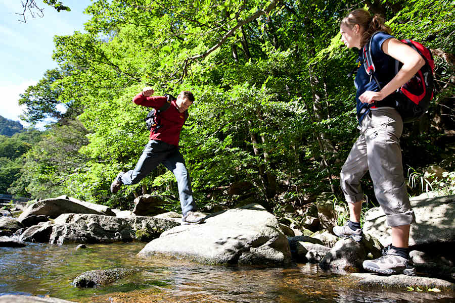 An der Bode bei Thale.