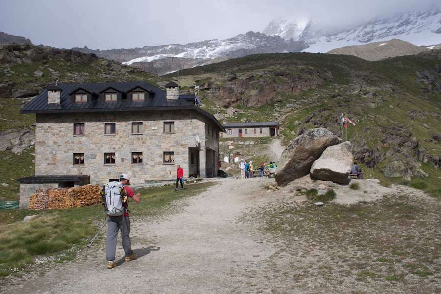 Das Rifugio Chabod