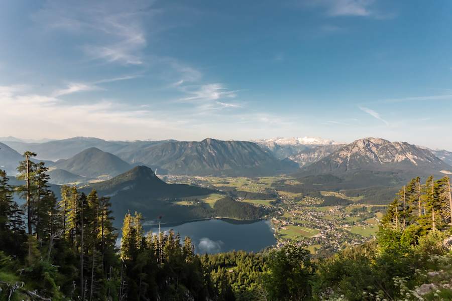 Die Aussicht vom Loser ist atemberaubend schön.