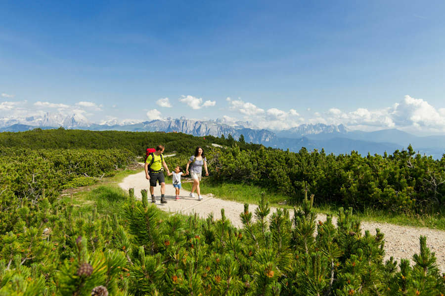 Panoramaweg bei der Schwarzseespitze