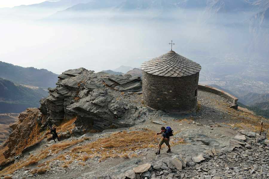 Wenige Schritte noch bis zum Rifugio Ca d'Asti