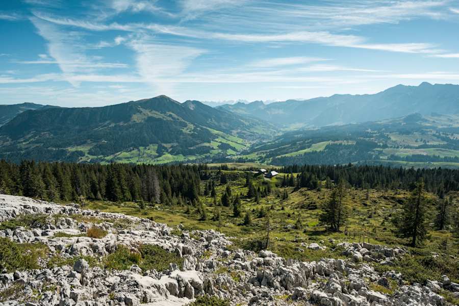 Blick aufs Entlebuch vom Schrattenfluh