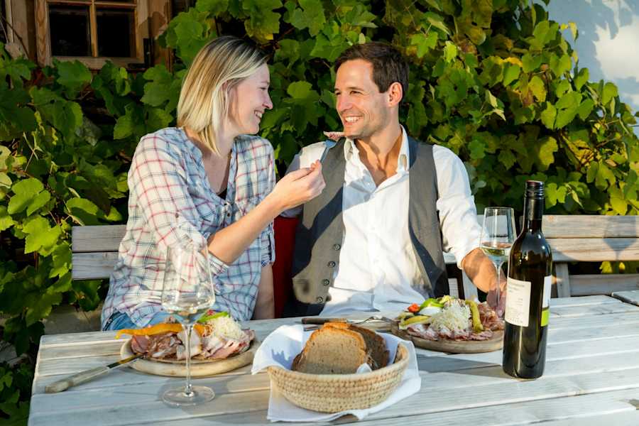 Schöne Einkehrmöglichkeiten - WEINwandern - Südsteirische Weinstraße