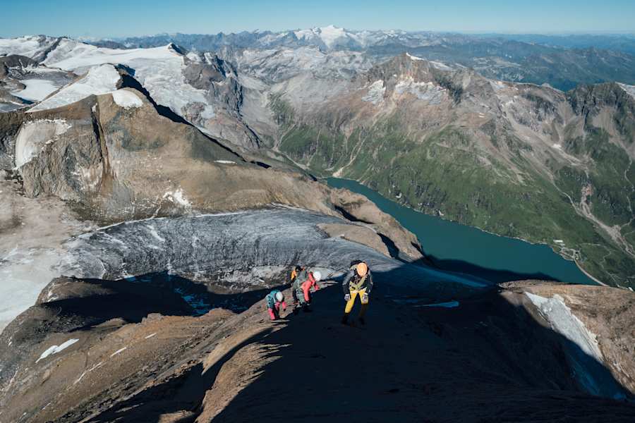 Aufstieg Großes Wiesbachhorn