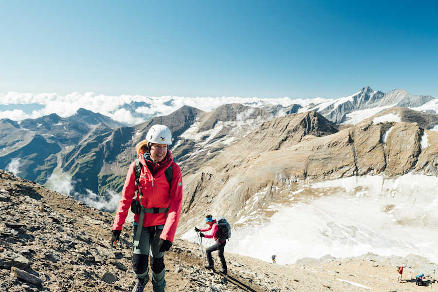 Aufstieg Großes Wiesbachhorn
