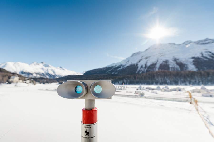 St. Moritz im Winter
