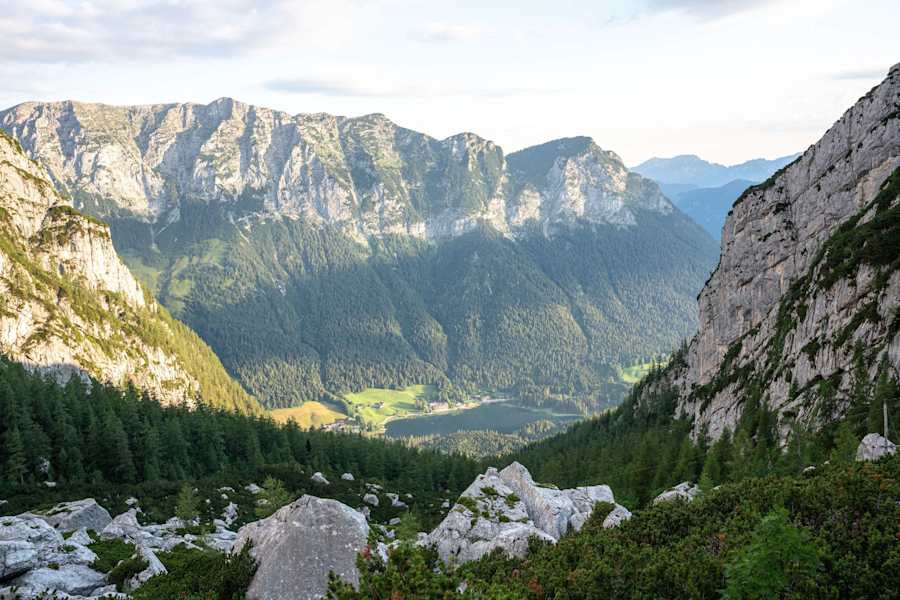 Ausblick von der Blaueishütte
