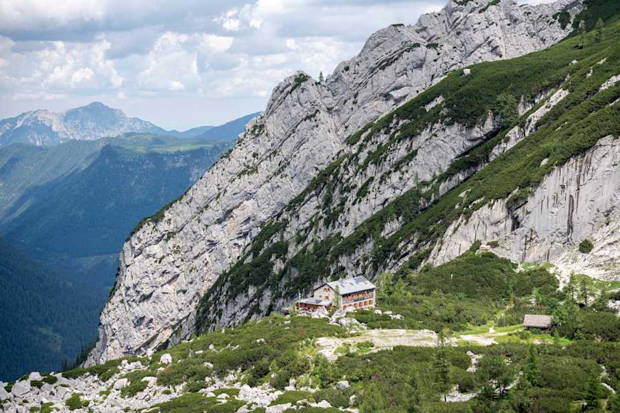Die Blaueishütte im Nationalpark Berchtesgaden