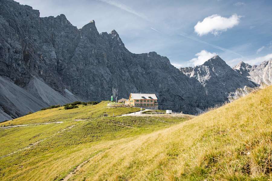 Die Falkenhütte im Karwendel