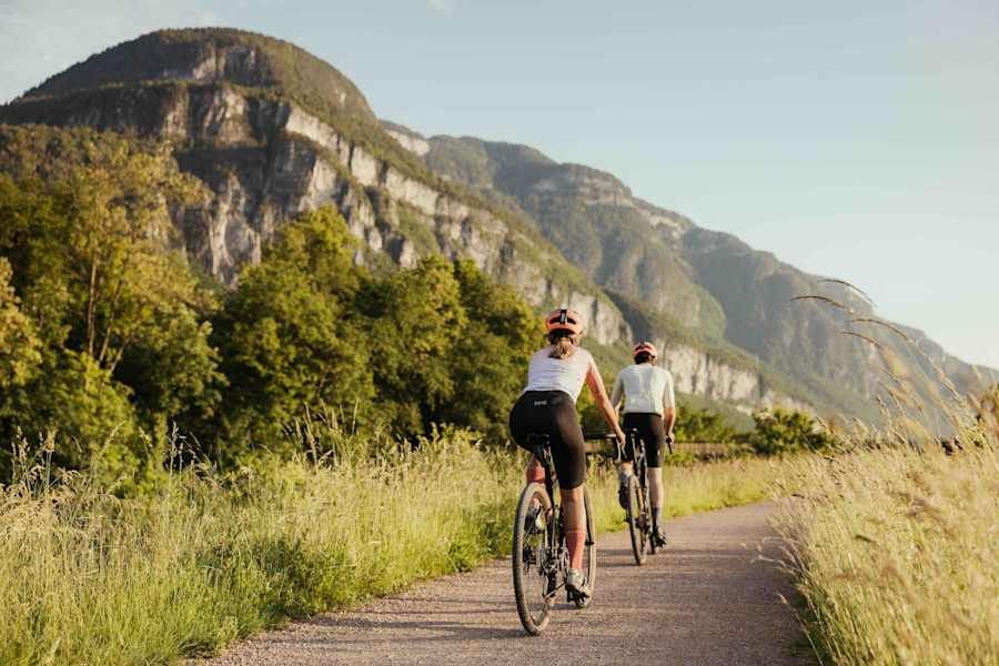 Am Flussradweg nach Bozen