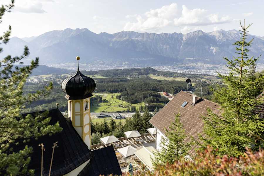Aussicht vom Gasthof Heiligwasser