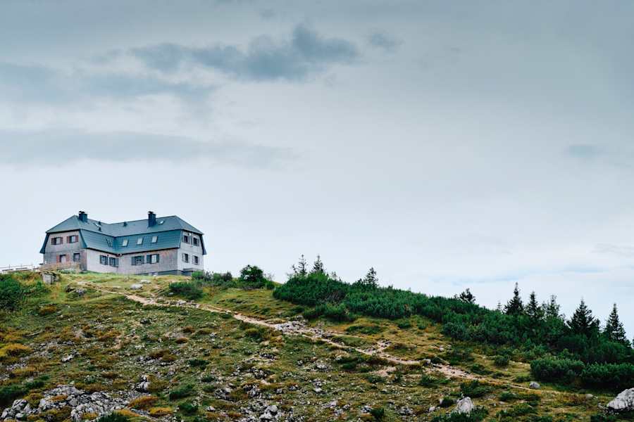 Die letzten Meter zum Hochleckenhaus