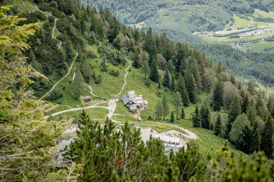 Aussicht von der Katrin Seilbahn