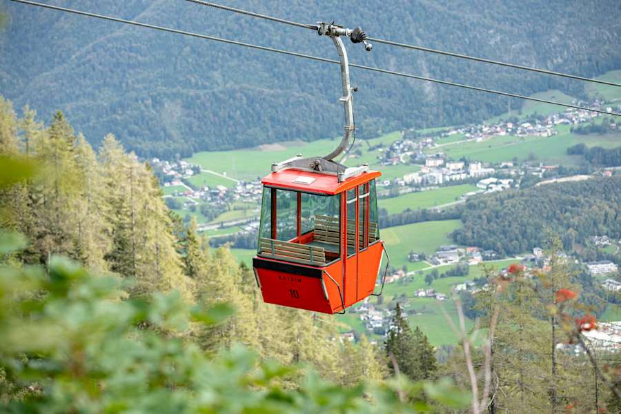 Die nostalgische Katrin Seilbahn