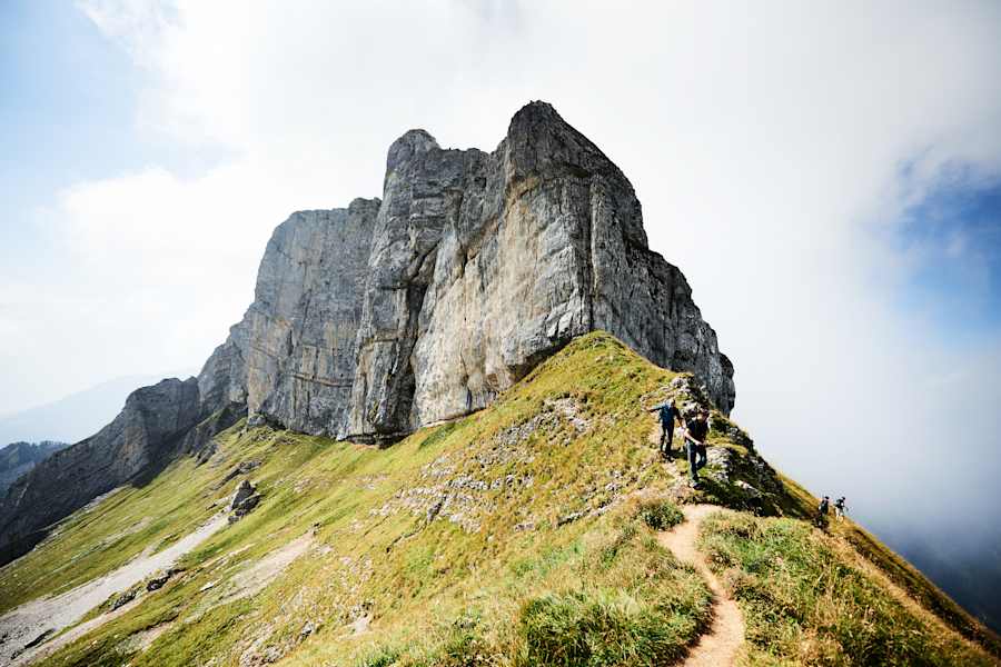 Der Gipfel des Tomlishorn