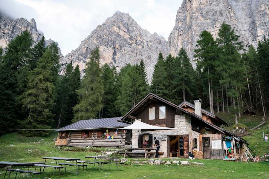 Das Rifugio Bosconero