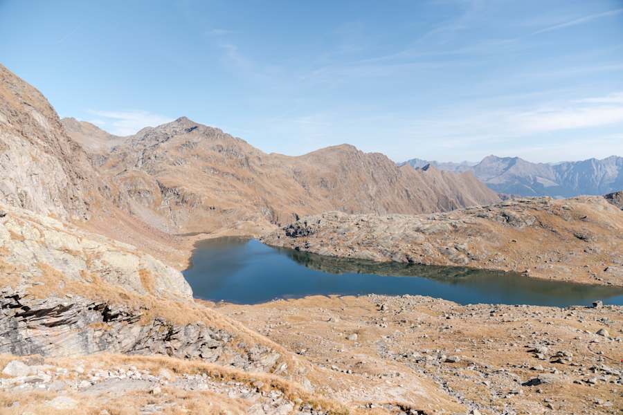 Wanderung zu den Sponser Seen