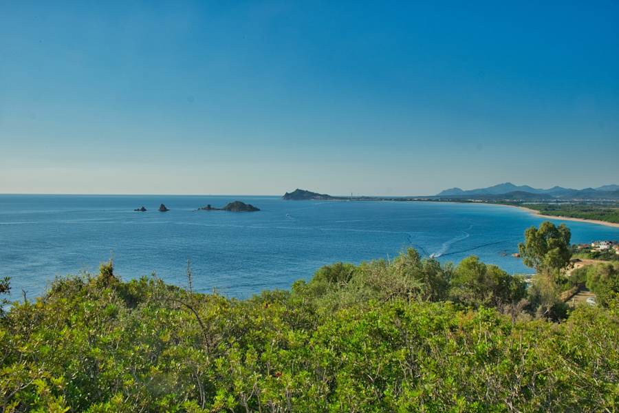 Wunderbarer Ausblick auf das Meer auf dieser Wanderung