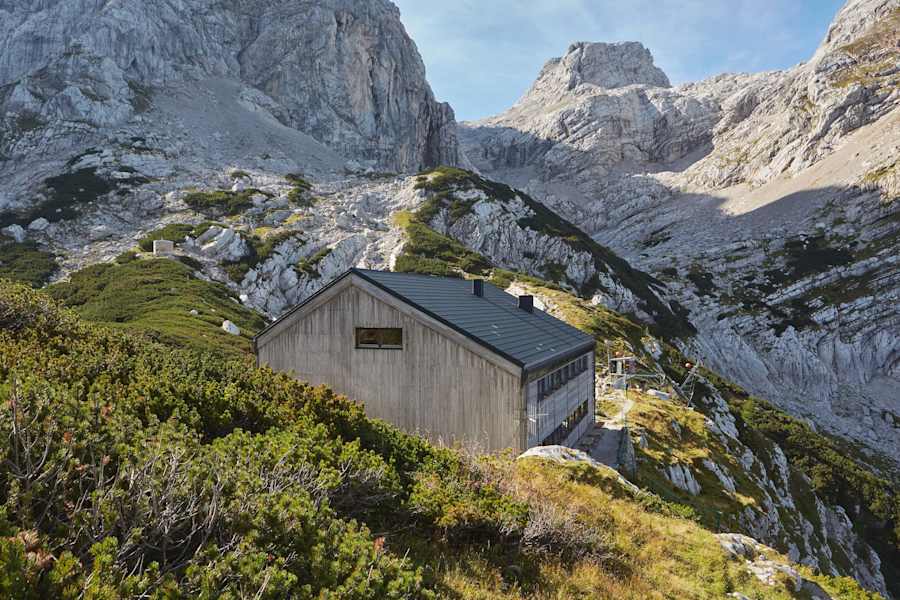Die Welserhütte im Toten Gebirge