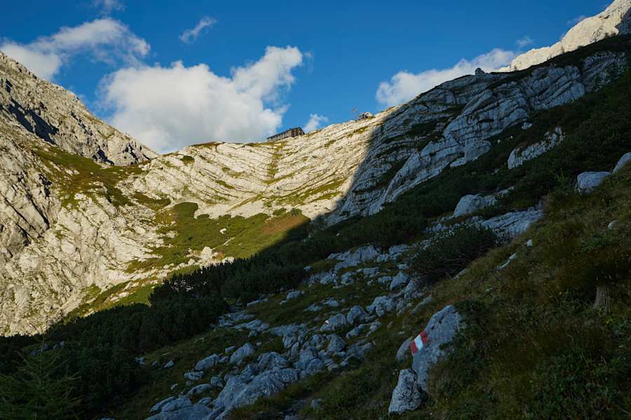 Kurz unterhalb der Welserhütte