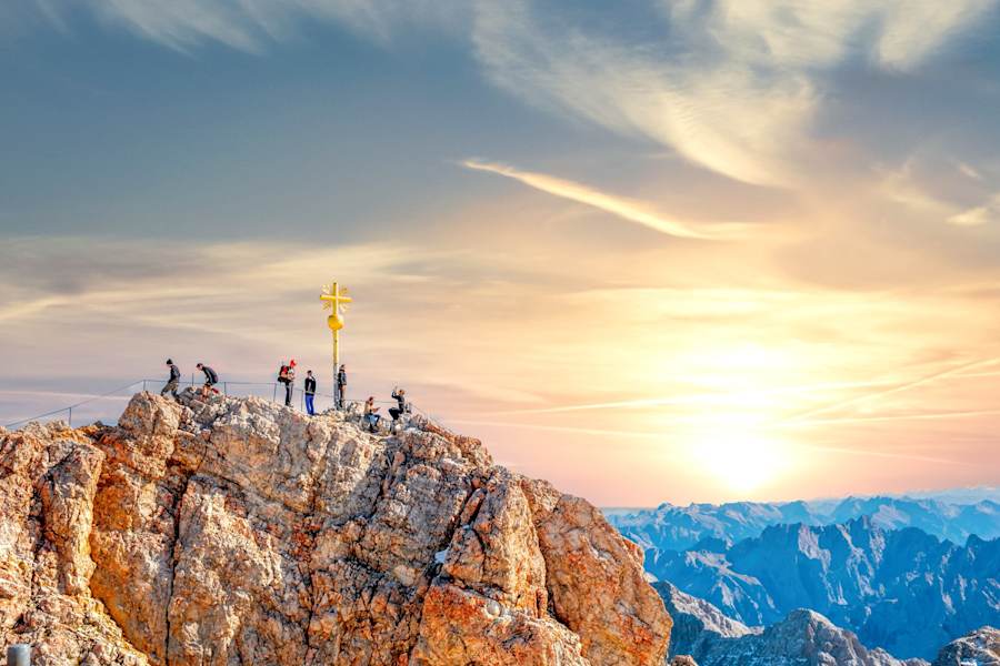 Zugspitze, Besteigung, Risiko und sicherer Aufstieg
