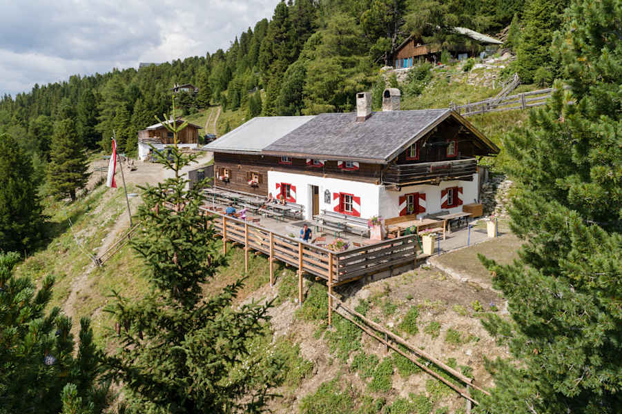 Die Hochmahdalm am Patscherkofel