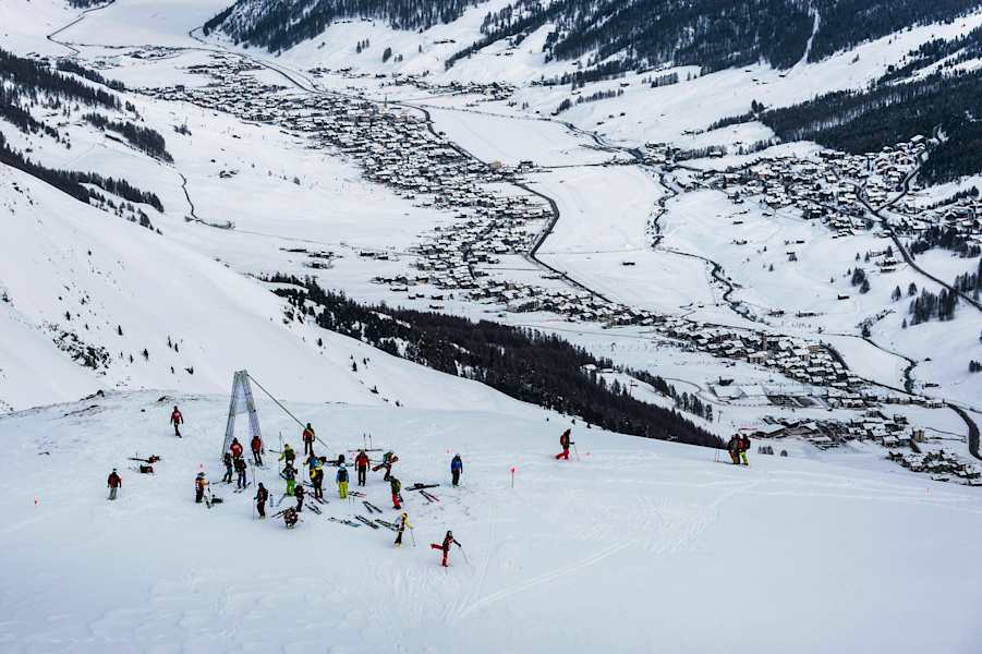 Freeriding in Livigno