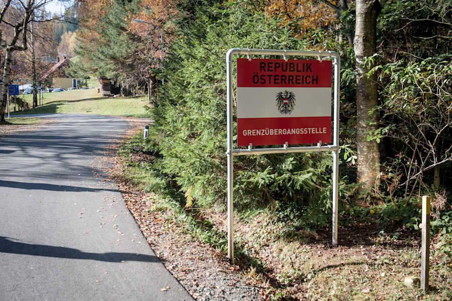 An der Grenze zu Slowenien
