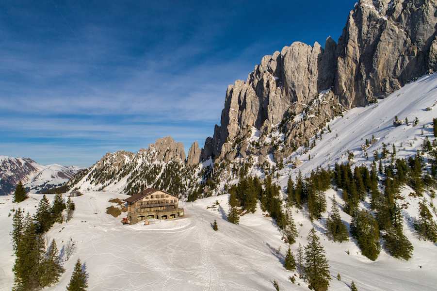 Das Chalet du Soldat befindet sich in einer herrlichen Lage.