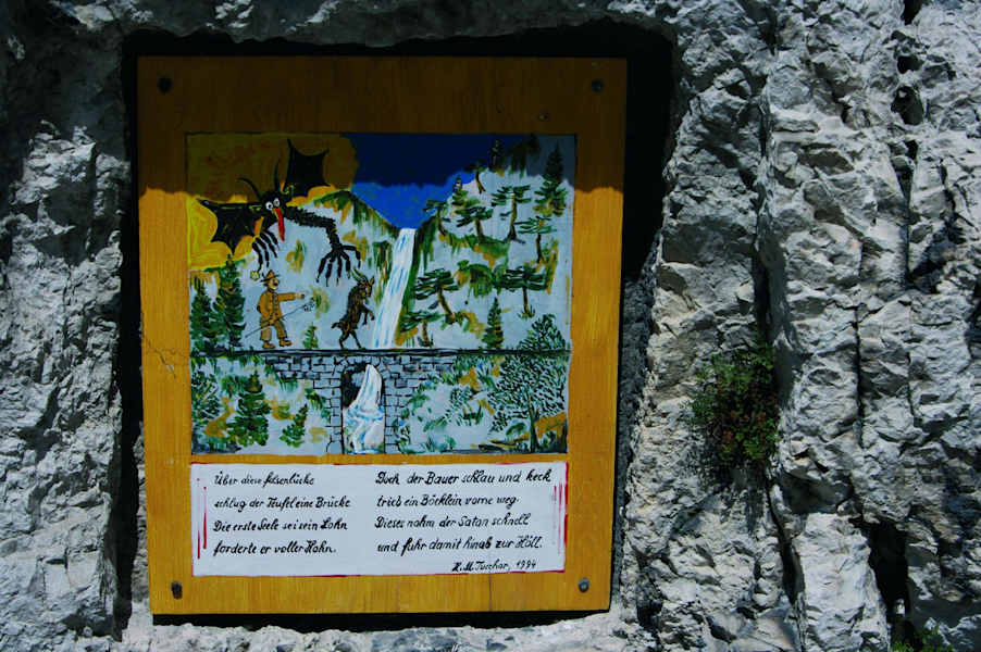 Tafelbild Teufelsbrücke