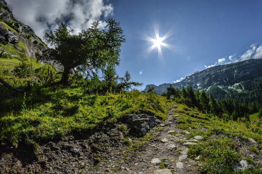 Melcherboden oberhalb von Leukerbad