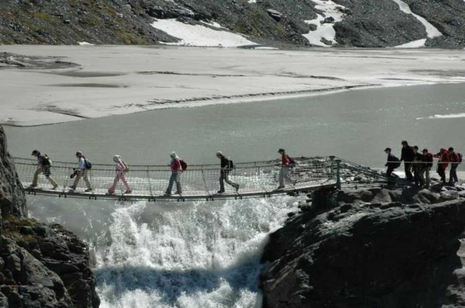 Hängebrücke am Sandersee