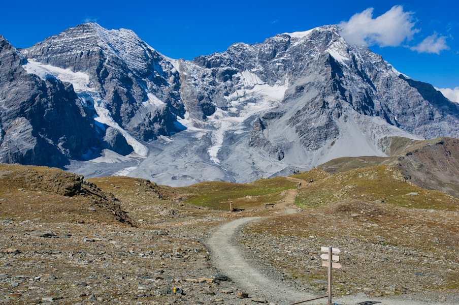 Großartiger Ausblick beim Aufstieg